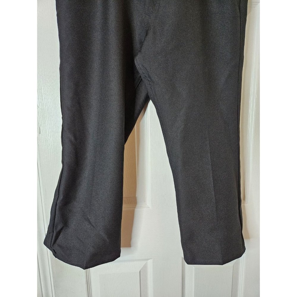 Vintage Wrangler 40 x 30 Polyester Black Designer Rodeo Cowboy Pants 828K - Picture 3 of 8